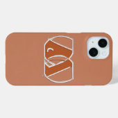 Minimalistische Initials Symbol iPhone Case - IAO (Rückseite (Horizontal))
