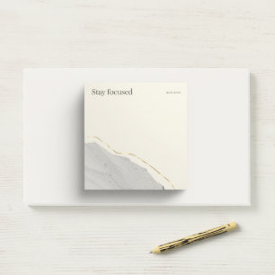 Minimalistische Inspirierende Post-It-Notizen Mo Post-it Klebezettel