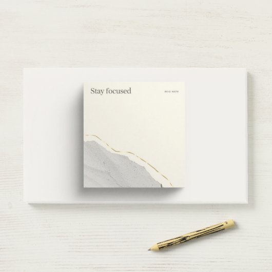Minimalistische Inspirierende Post-It-Notizen | Mo Post-it Klebezettel (Auf Schreibtisch)