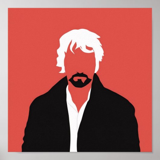 Minimalistische Interpretation Poster (Vorne)