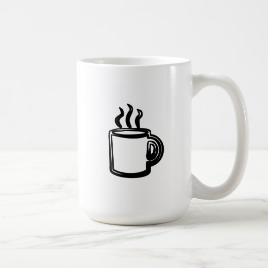 Minimalistische Kaffee-Tassen-Kaffee-Tasse (444 Kaffeetasse (Rechts)