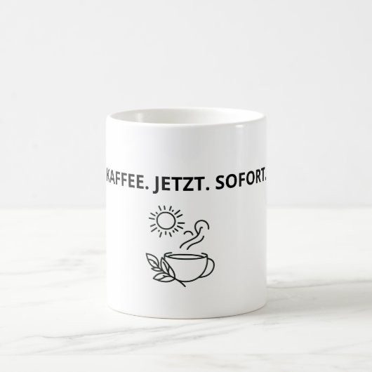 Minimalistische Kaffeetasse (Mittel)