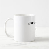 Minimalistische Kaffeetasse (Links)
