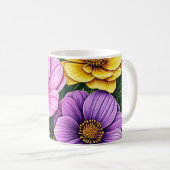 Minimalistische Kaffeetasse (VorderseiteRechts)