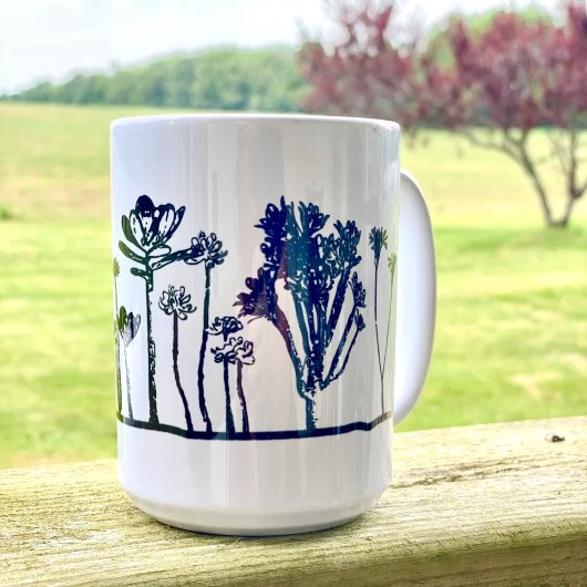 Minimalistische Kaktus-Kaffeetasse Kaffeetasse
