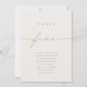 Minimalistische Kalligrafie Elfenbeinküste Fünf Ti (Vorderseite)