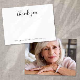 Minimalistische Kalligraphie aus der Familie Mitteilungskarte