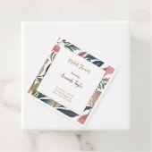 Minimalistische Kalligraphie-Brautparty-Karte Geschenkanhänger (Beispiel)