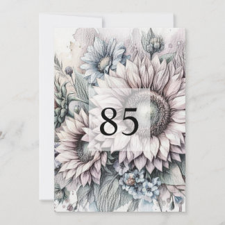 Minimalistische Kalligraphie Einladung