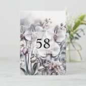 Minimalistische Kalligraphie Einladung (Stehend Vorderseite)