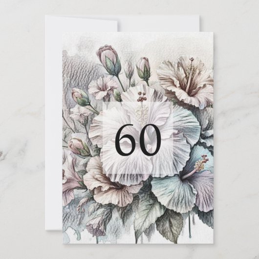 Minimalistische Kalligraphie Einladung (Vorderseite)