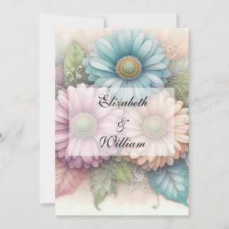 Minimalistische Kalligraphie Einladung