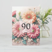 Minimalistische Kalligraphie Einladung (Stehend Vorderseite)