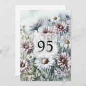 Minimalistische Kalligraphie Einladung (Vorne/Hinten)