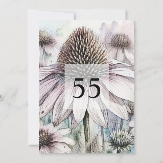 Minimalistische Kalligraphie Einladung (Vorderseite)