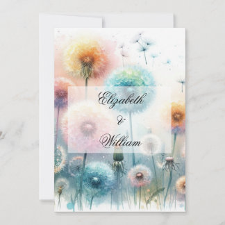 Minimalistische Kalligraphie Einladung