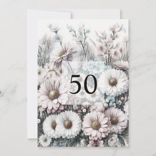 Minimalistische Kalligraphie Einladung (Vorderseite)