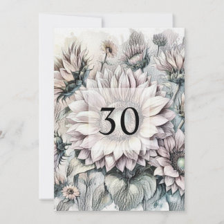 Minimalistische Kalligraphie Einladung