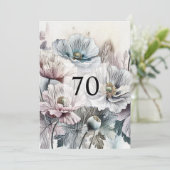 Minimalistische Kalligraphie Einladung (Stehend Vorderseite)