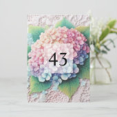 Minimalistische Kalligraphie Einladung (Stehend Vorderseite)