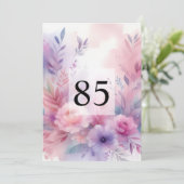 Minimalistische Kalligraphie Einladung (Stehend Vorderseite)