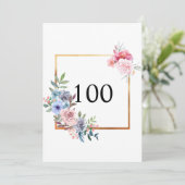 Minimalistische Kalligraphie Einladung (Stehend Vorderseite)