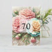 Minimalistische Kalligraphie Einladung (Stehend Vorderseite)