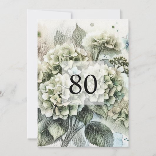 Minimalistische Kalligraphie Einladung (Vorderseite)