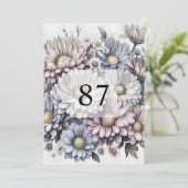 Minimalistische Kalligraphie Einladung (Stehend Vorderseite)