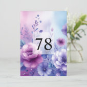 Minimalistische Kalligraphie Einladung (Stehend Vorderseite)