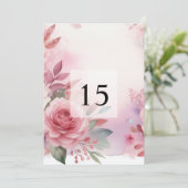 Minimalistische Kalligraphie Einladung (Stehend Vorderseite)