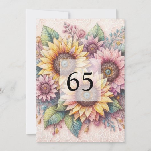 Minimalistische Kalligraphie Einladung (Vorderseite)