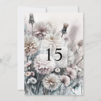 Minimalistische Kalligraphie Einladung