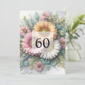 Minimalistische Kalligraphie Einladung (Stehend Vorderseite)