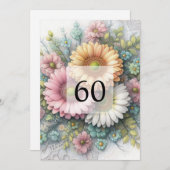 Minimalistische Kalligraphie Einladung (Vorne/Hinten)