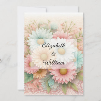 Minimalistische Kalligraphie Einladung