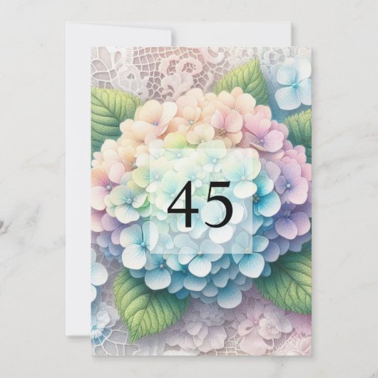 Minimalistische Kalligraphie Einladung (Vorderseite)