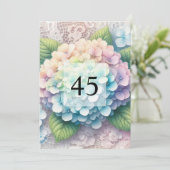 Minimalistische Kalligraphie Einladung (Stehend Vorderseite)