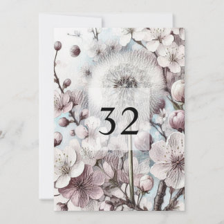 Minimalistische Kalligraphie Einladung