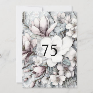 Minimalistische Kalligraphie Einladung