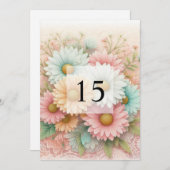 Minimalistische Kalligraphie Einladung (Vorne/Hinten)