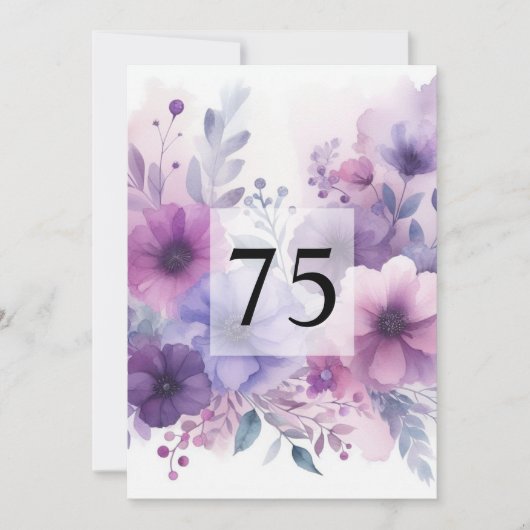 Minimalistische Kalligraphie Einladung (Vorderseite)