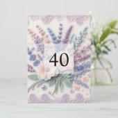 Minimalistische Kalligraphie Einladung (Stehend Vorderseite)