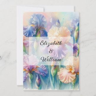 Minimalistische Kalligraphie Einladung