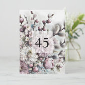 Minimalistische Kalligraphie Einladung (Stehend Vorderseite)