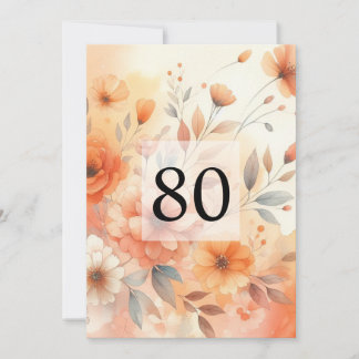 Minimalistische Kalligraphie Einladung