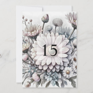 Minimalistische Kalligraphie Einladung