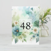 Minimalistische Kalligraphie Einladung (Stehend Vorderseite)