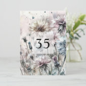 Minimalistische Kalligraphie Einladung (Stehend Vorderseite)