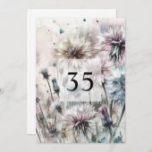 Minimalistische Kalligraphie Einladung (Vorne/Hinten)